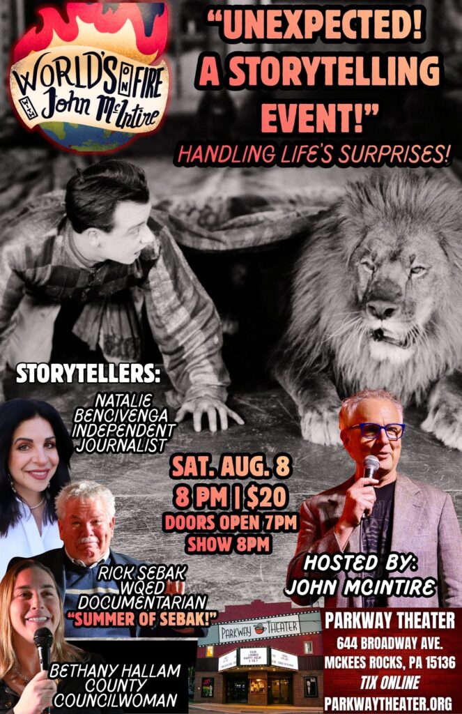 John McIntire Unexpected storytelling event 11x17 jpg